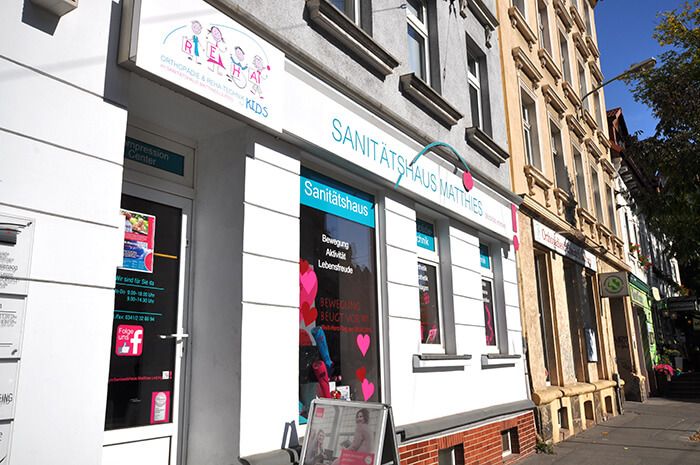 Bild zeigt  Wurznerstr. 163 Leipzig Sanitätshaus Matthies Leipzig