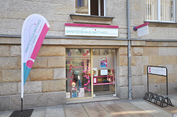 Bild zeigt  Tschaikowskistraße 26 Leipzig Sanitätshaus Matthies Leipzig